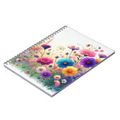 Carnet Rhapsodie de fleurs sauvages (Côté gauche)