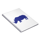 Carnet Rhinoceros Silhouette (Côté Droit)