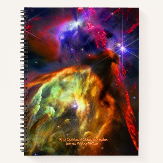 Carnet Rho Ophiuchi Cloud Complex - James Webb NIRCam (Devant)