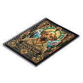 Carnet Rhodesian Ridgeback, Chien Art Déco (Côté gauche)