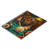 Carnet Rhodesian Ridgeback, Mosaïque Géométrique (Côté gauche)