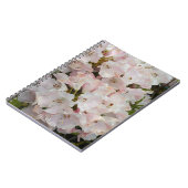 Carnet Rhododendron rose fleurit (Côté gauche)