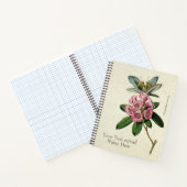 Carnet Rhododendron viscosum vintage (Intérieur)