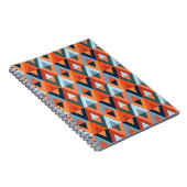 Carnet Rhombus colorés et triangles motif (Côté Droit)