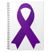 Carnet Ribbon violet Lupus ITP HS Lewy Body Dementia (Devant)