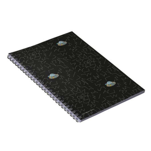 Carnet RICK AND MORTY™ | Rick Constellation Pattern (Côté Droit)