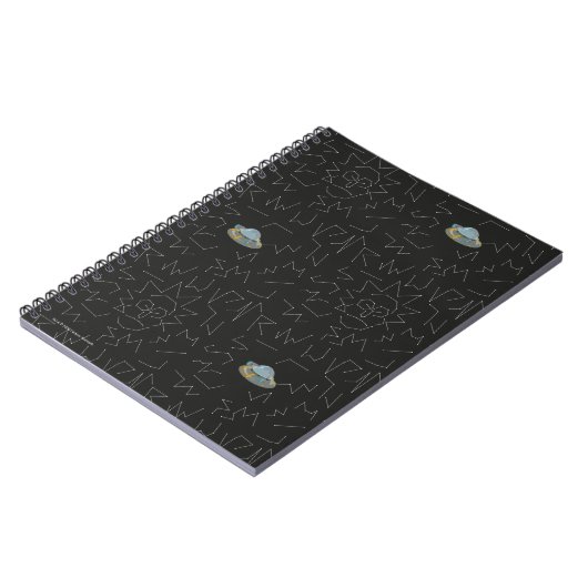 Carnet RICK AND MORTY™ | Rick Constellation Pattern (Côté gauche)