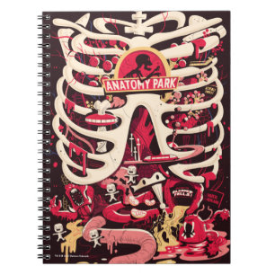 Carnet RICK ET MORTY™  Anatomy Park Rib Cage