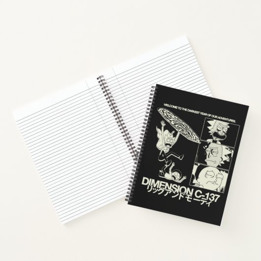 Carnet RICK ET MORTY™ | Dimension C-137 (Intérieur)