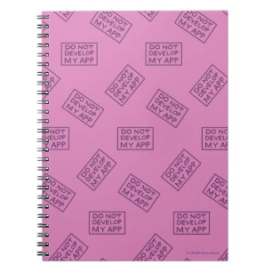 CARNET RICK ET MORTY™ DO NOT DEVELOP MY APP
