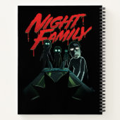 Carnet RICK ET MORTY™ | Famille de nuit (Dos)