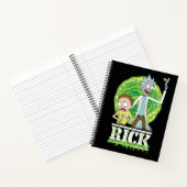 Carnet RICK ET MORTY™ | Green Splash (Intérieur)