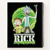 Carnet RICK ET MORTY™ | Green Splash (Dos)