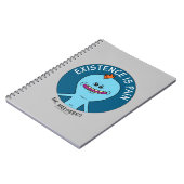 Carnet RICK ET MORTY™ | L'Existence Est Une Douleur (Côté gauche)