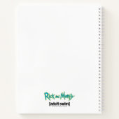 Carnet RICK ET MORTY™ | Membre Rick's Gym Club (Dos)