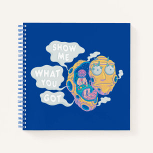 CARNET RICK ET MORTY™ MONTREZ-MOI CE QUE VOUS AVEZ OB