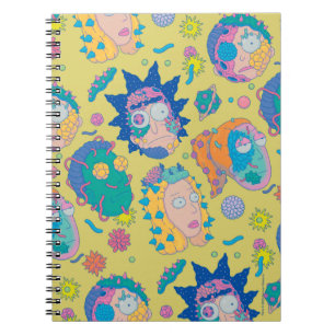 Carnet RICK ET MORTY™ Motif de famille Smith infecté