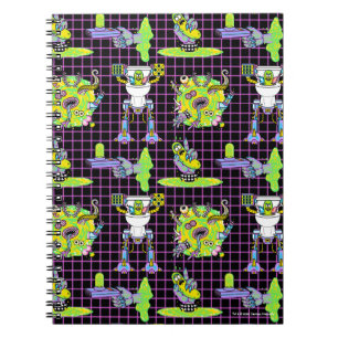 Carnet RICK ET MORTY™ Motif du portail de prélèveme