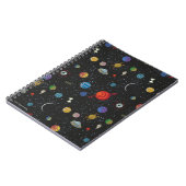 Carnet RICK ET MORTY™ | Motif spatial (Côté gauche)