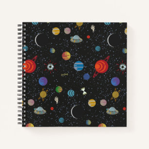 Carnet RICK ET MORTY™   Motif spatial