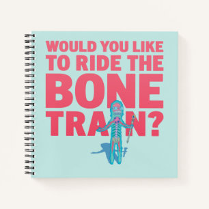 Carnet RICK ET MORTY™   Parc anatomique - Train osseux
