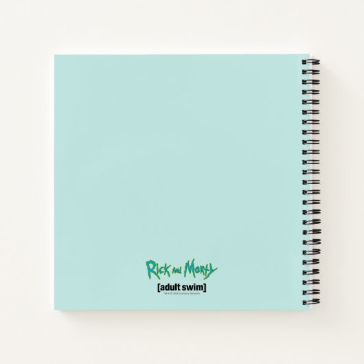 Carnet RICK ET MORTY™ | Parc anatomique - Train osseux (Dos)