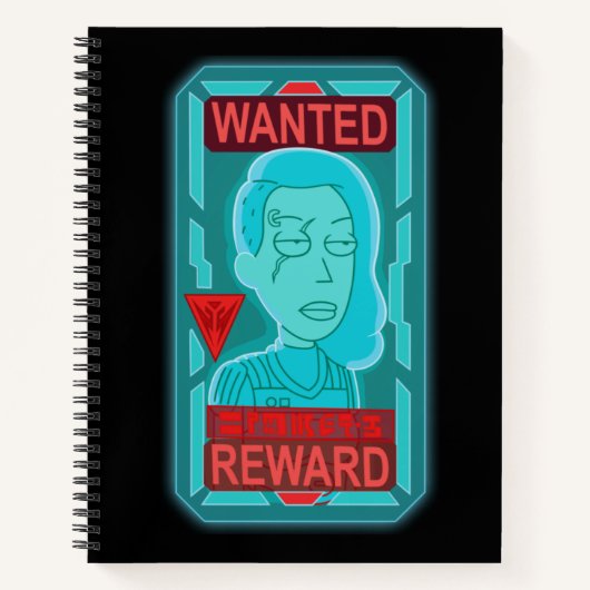 Carnet RICK ET MORTY™ | Poster Recherché Space Beth (Devant)