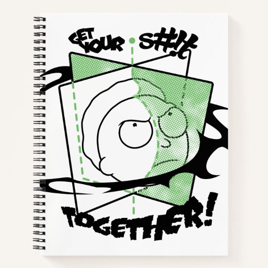 Carnet RICK ET MORTY™ | Prenez votre S# ! t Together ! (Devant)