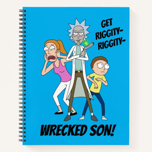 Carnet RICK ET MORTY™ | Rick, Morty et Summer (Devant)