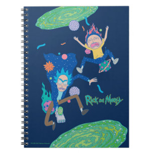 Carnet RICK ET MORTY™ Saut de portail infecté