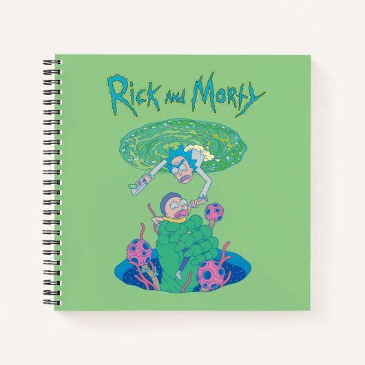 Carnet RICK ET MORTY™ | Secourt du portail (Devant)