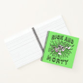 Carnet RICK ET MORTY™ | Tomber Dans La Tva Acide (Intérieur)