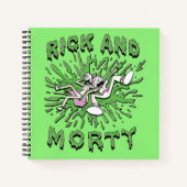 Carnet RICK ET MORTY™ | Tomber Dans La Tva Acide (Devant)