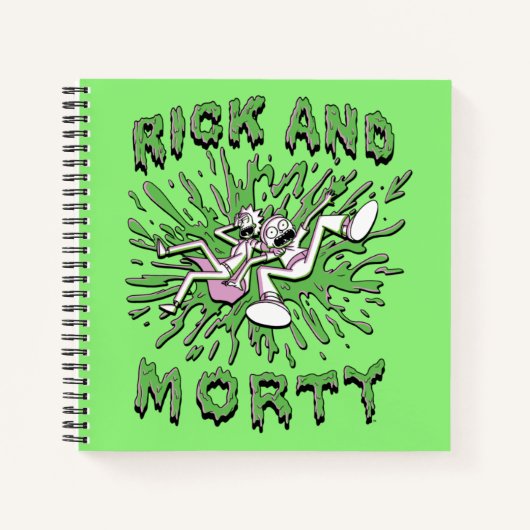 Carnet RICK ET MORTY™ | Tomber Dans La Tva Acide (Devant)