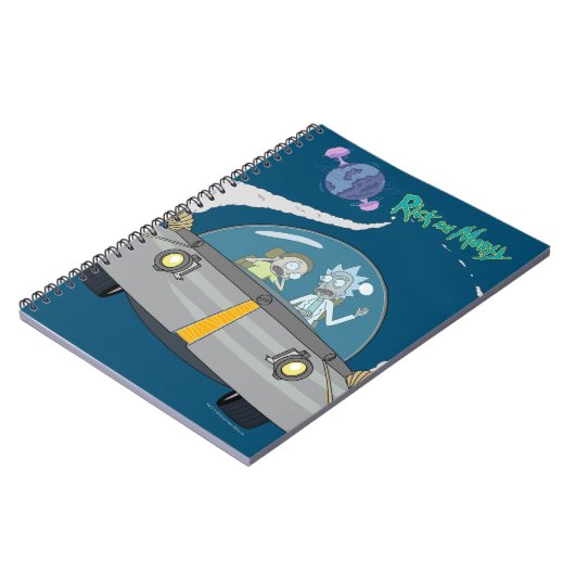 Carnet RICK ET MORTY™ | Vol En Navire Spatial (Côté gauche)