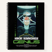 Carnet Rick Sanchez Genius Citation Graphique (Devant)