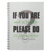 Carnet Riddler - Si Vous Êtes Justice S'Il Vous Plaît Ne  (Devant)