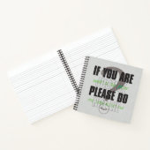 Carnet Riddler - Si Vous Êtes Justice S'Il Vous Plaît Ne (Intérieur)