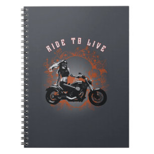 Carnet Ride to Life - Biker Girl