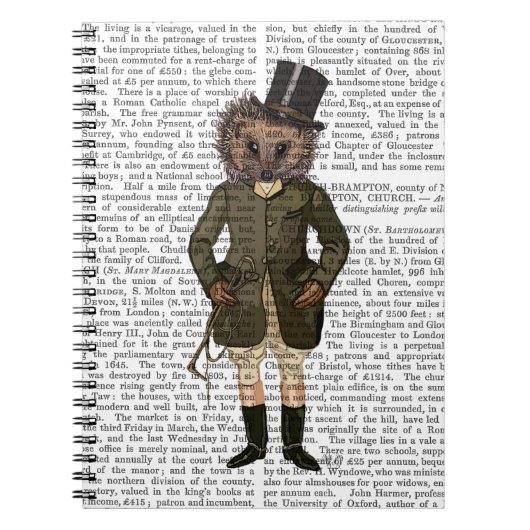 Carnet Rider de Hérisson complet (Devant)