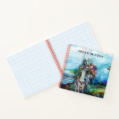 Carnet RIDERS DANS LA TEMPÊTE Chevaliers Médiévaux Horseb (Intérieur)