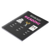 Carnet Rien De Mieux Que Lire Ciseaux Papier Rock (Côté gauche)