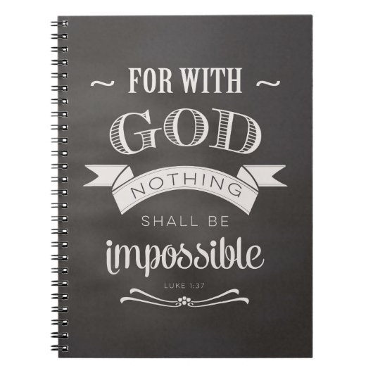 Carnet Rien n'est impossible (Devant)