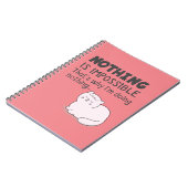 Carnet Rien N'Est Impossible - Pistons De Chat Drôle (Côté gauche)