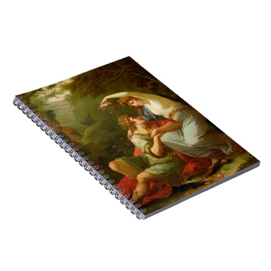 Carnet Rinaldo et Armida, 1771 (huile sur la toile) (Côté Droit)