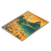 Carnet Rio de Janeiro colorée Brésil Plage Copacabana (Côté gauche)