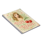 Carnet Ripe et prêt Boho été Floral Cherry Girl (Côté Droit)