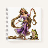 Carnet Rire Rapunzel (Devant)