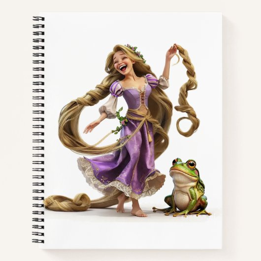 Carnet Rire Rapunzel (Devant)