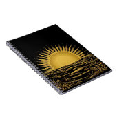 Carnet Rise and Shine Notebook - Sunrise Graphic- Morning (Côté Droit)